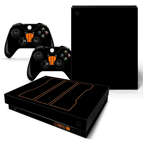 PVC Decals Cover Vinyl Skin Stickers for Xbox One X Console and Controller