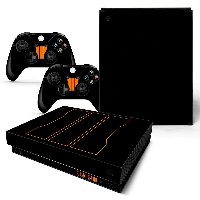 PVC Decals Cover Vinyl Skin Stickers for Xbox One X Console and Controller