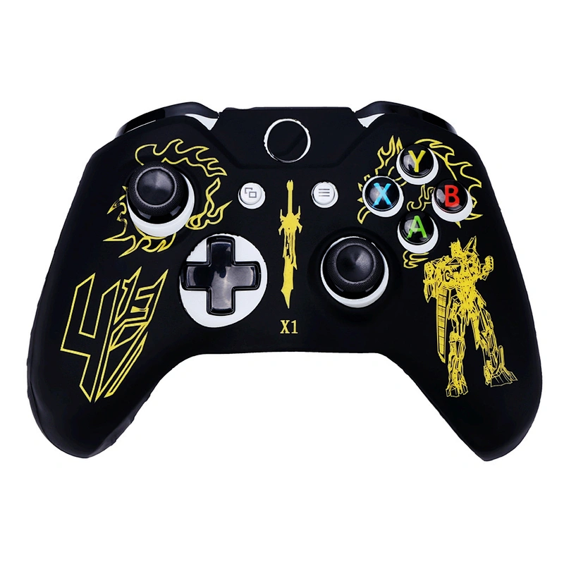 Laser customized controller silicone case for Xbox one joystick rubber skin