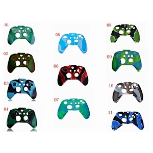 Mix color accepted For Xbox one Controller Silicone Skin Cover For Microsoft For Xbox 1 Wireless Controller Grip Protective Case