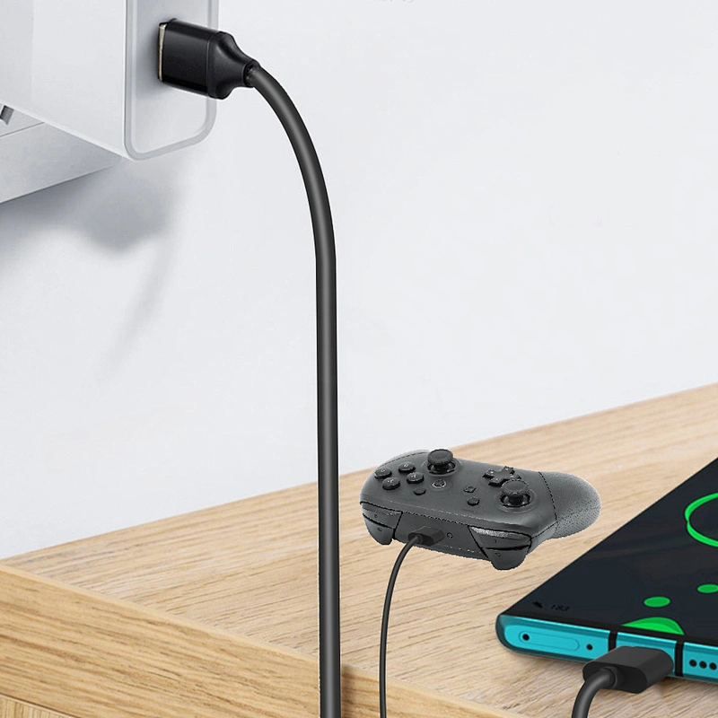 For PS5 Xbox Series X Switch Pro Type-C 2 in 1 charging data cable V.2.0