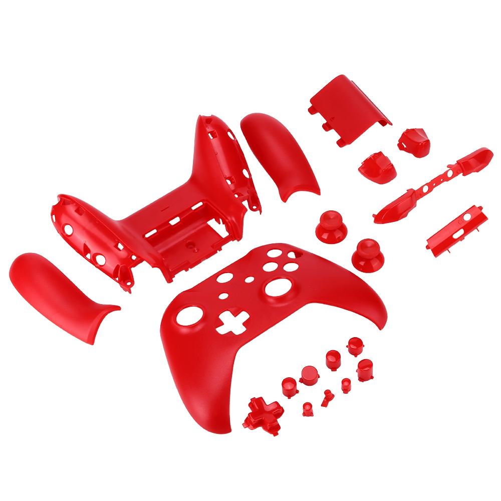 Pure color Plastic controller shells buttons for xbox one Slim joystick