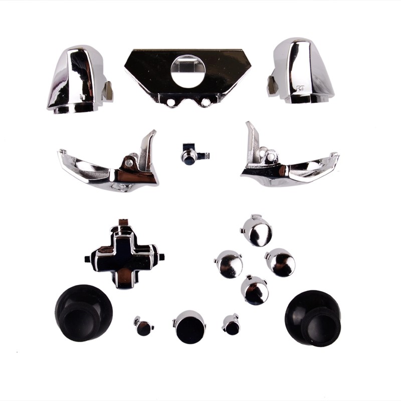 Chrome Gold Replacement Full Button Set for Xbox One Controller