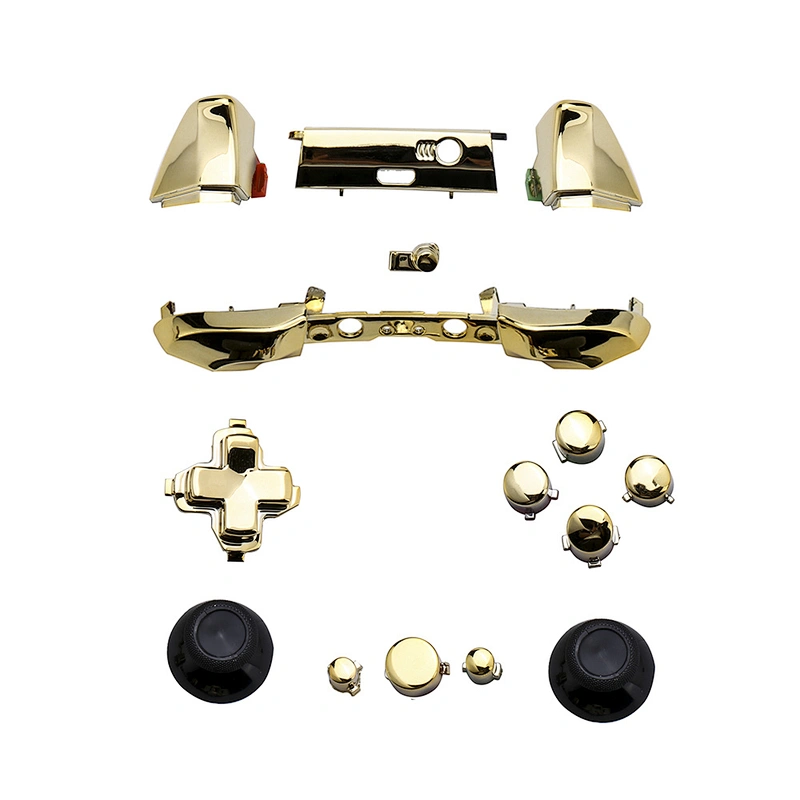 ABS chrome full set buttons for Xbox one S controller Slim Joystick