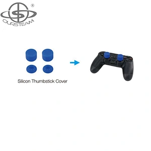 5 in 1 Gaming Accessories for PS4 Super Game Kit Charger Headset Vertical Stand Silicone Case
