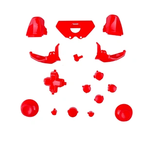 Solid Red Replacement Full Set Controller Buttons for Xbox One Mod Kit