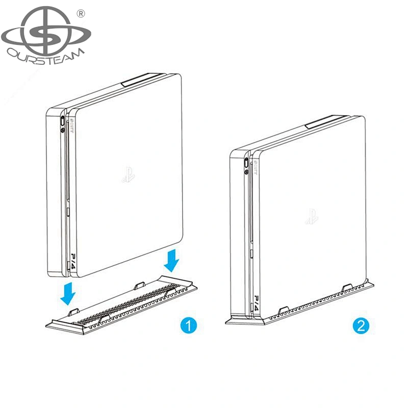 ABS Vertical Joystick Stand Holder for PS4 Slim Console