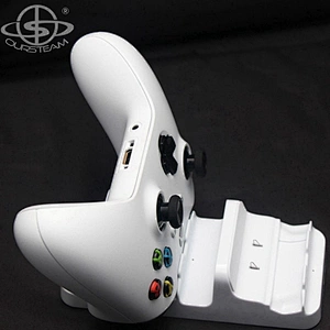Batteries Charger with USB Cable Dual Charging Dock Station for Xbox ONE Slim Controller