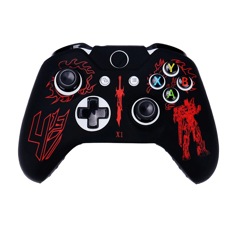 Laser customized controller silicone case for Xbox one joystick rubber skin