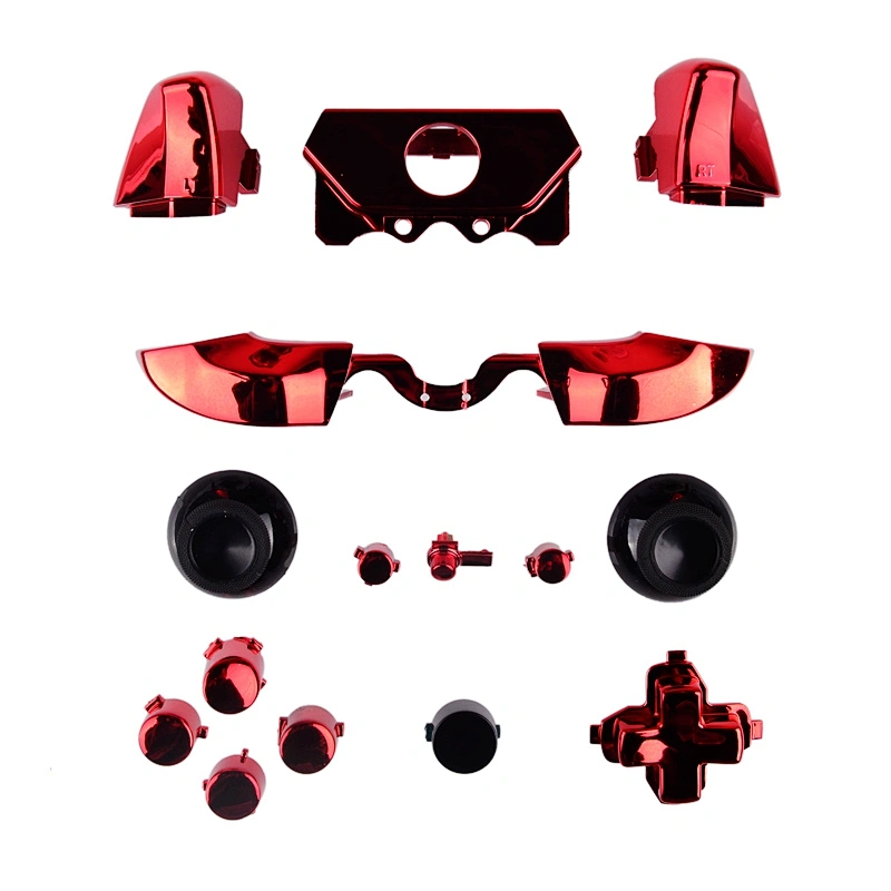 Chrome Replacement ABXY Bumper Trigger Button Set for XBOX One Elite Controller