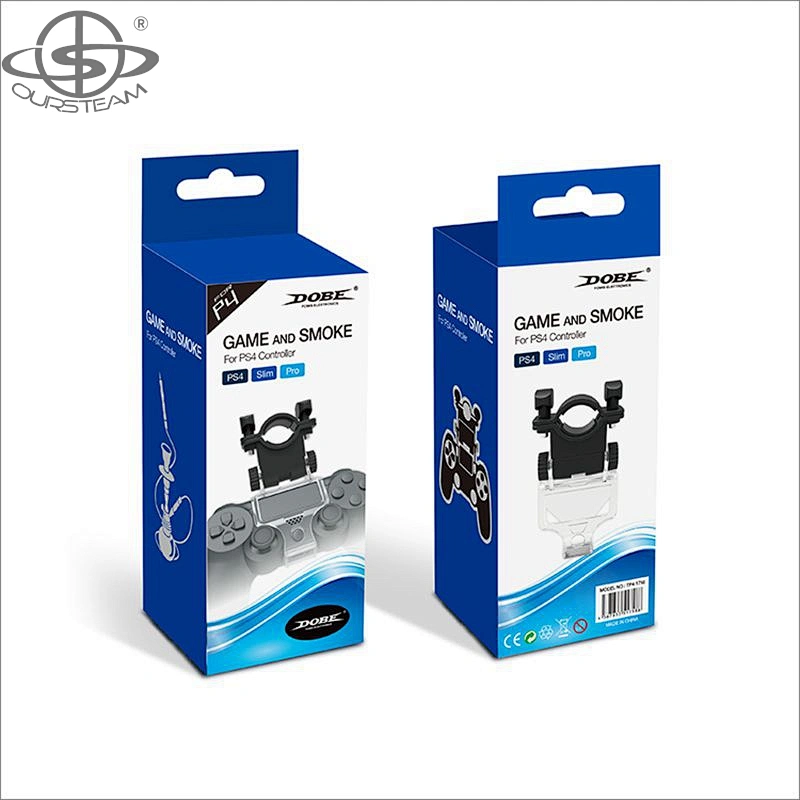 Controller Shisha Clip Gaming Holder Smoke Clamp Kit for PS4