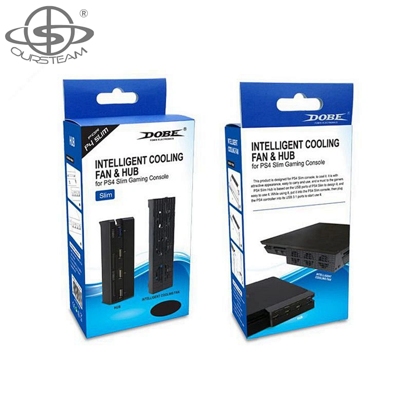 New Product HUB Cooling Fan Stand for PS4 Slim Console