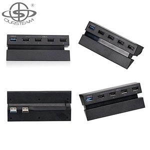 Game Accessories 5 Port USB Hub Adapter for PS4 Console