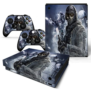 PVC Decals Cover Vinyl Skin Stickers for Xbox One X Console and Controller