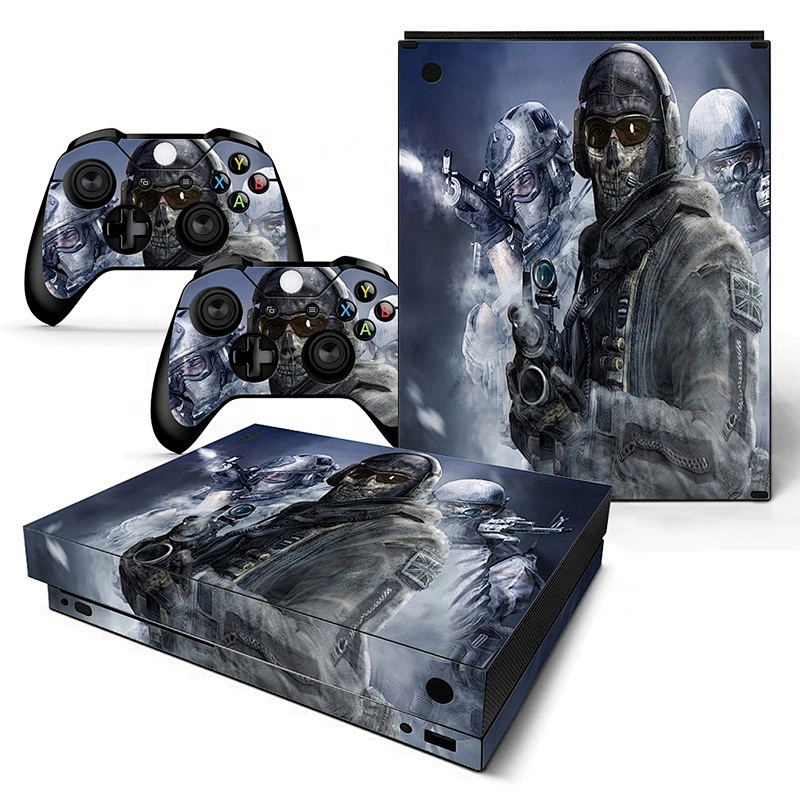 PVC Decals Cover Vinyl Skin Stickers for Xbox One X Console and Controller