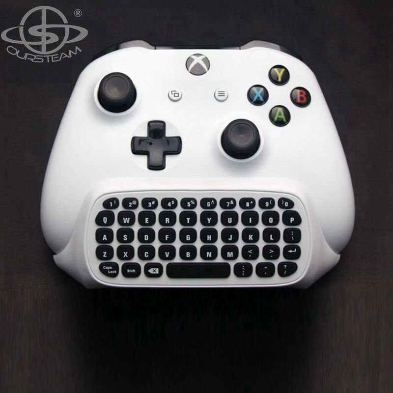 2.4G mini joystick bluetooth keyboard for xbox one s wireless controller