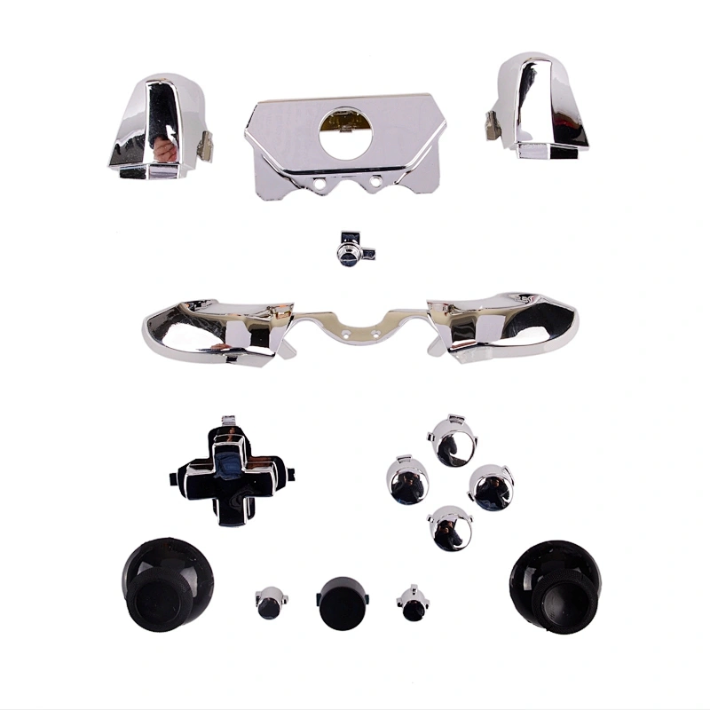 Chrome Replacement ABXY Bumper Trigger Button Set for XBOX One Elite Controller