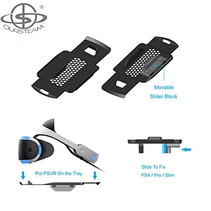 for PS4 VR Dual Charging Dock Multifunction Vertical Stand