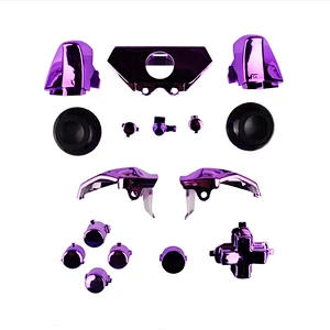 Chrome Gold Replacement Full Button Set for Xbox One Controller