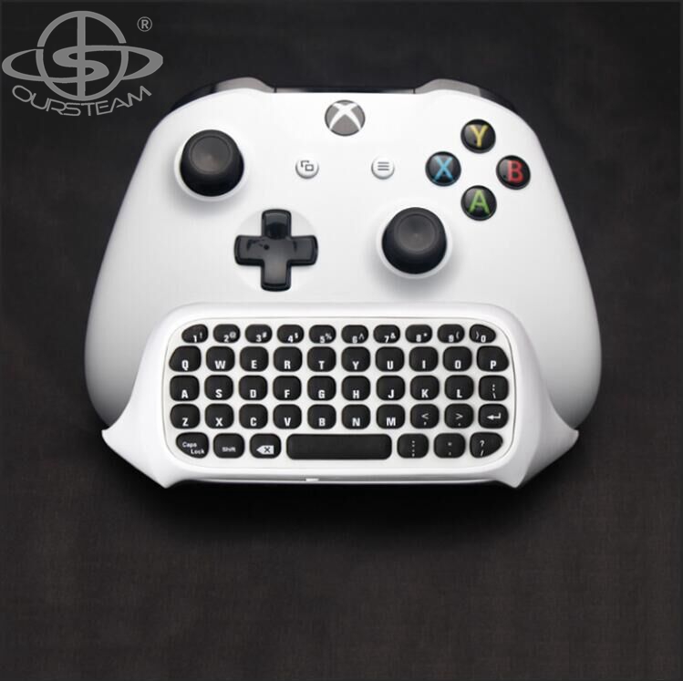 Mini Chatpad Keyboard for Xbox ONE S Controller with Silicone Button