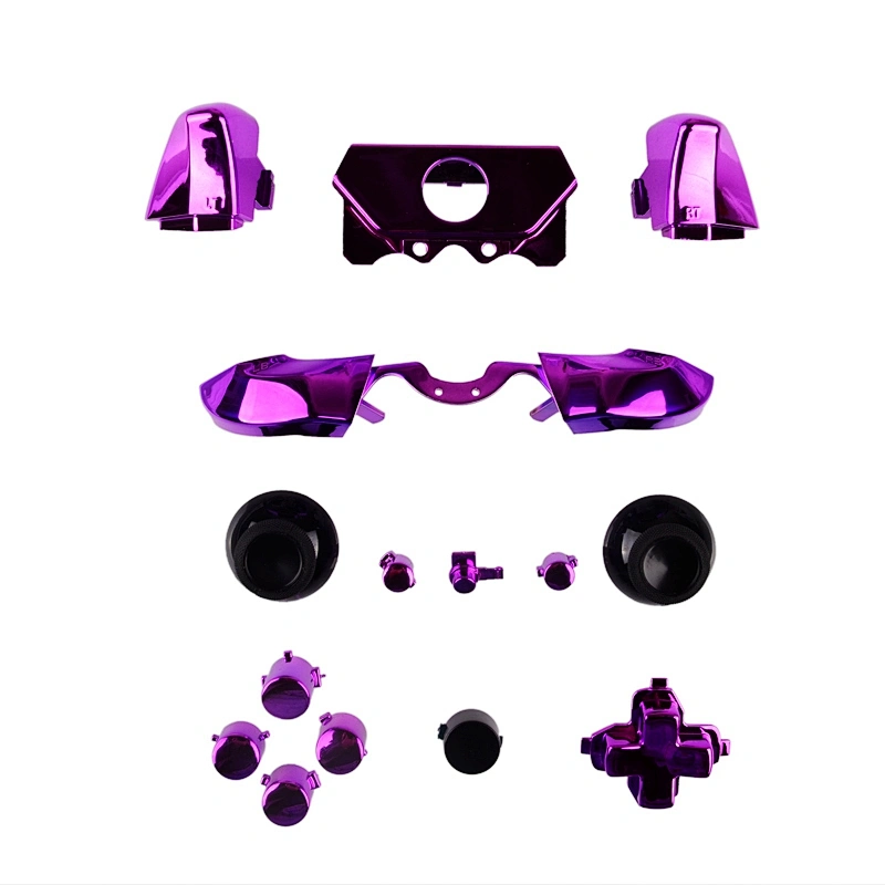 Chrome Replacement ABXY Bumper Trigger Button Set for XBOX One Elite Controller