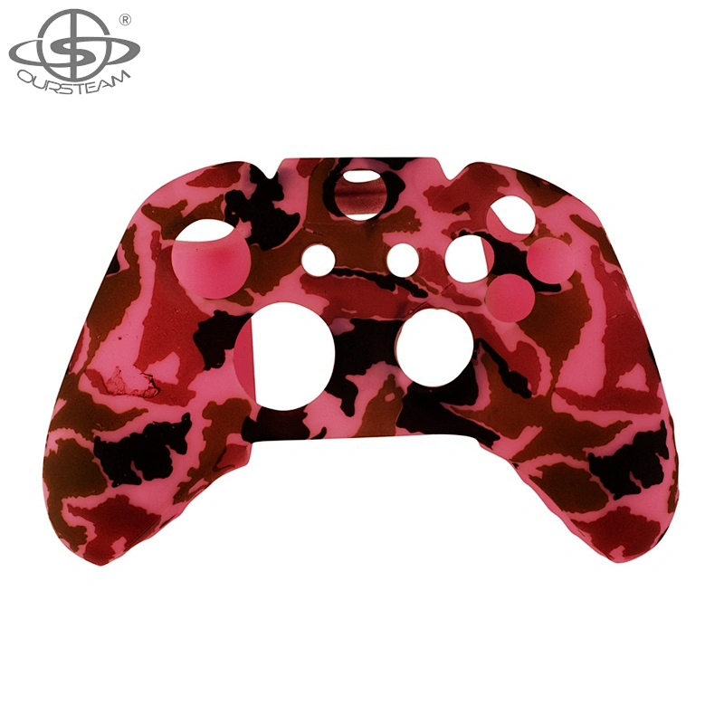 Camo Soft Rubber Silicone Case Cover Skin for Xbox One Controller Gamepad