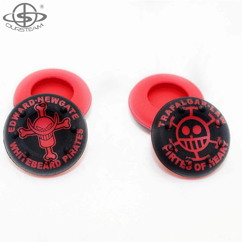 One piece silicone joystick caps for PS4 dualshock 4 controller parts yellow silicon analog