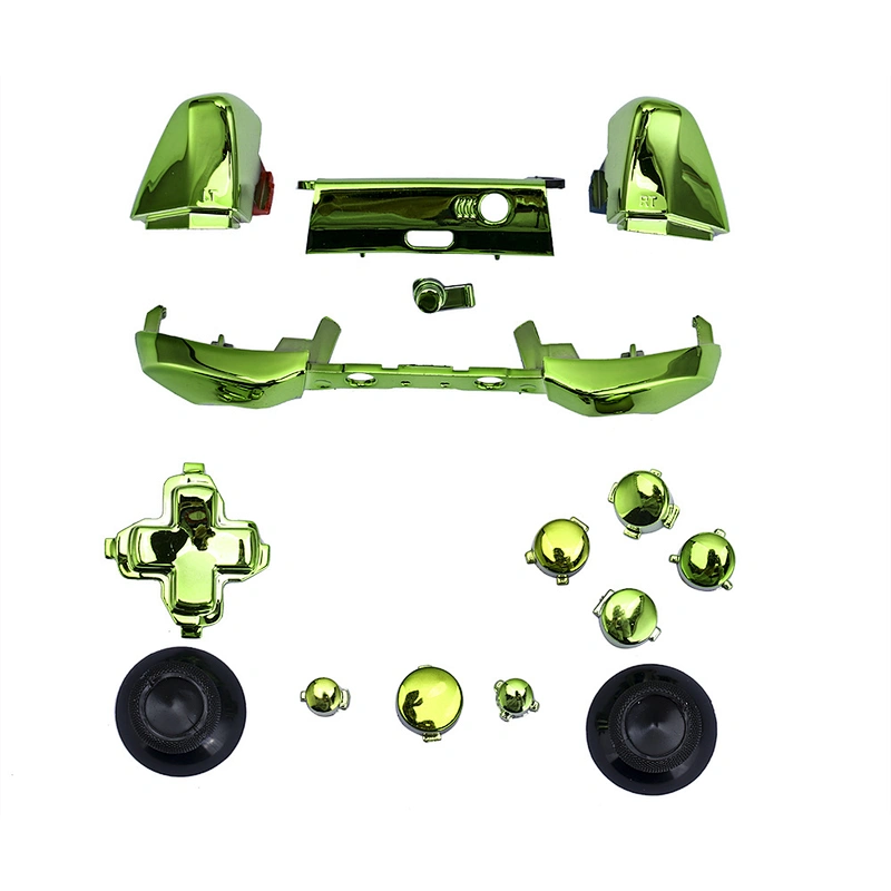 ABS chrome full set buttons for Xbox one S controller Slim Joystick
