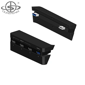 High Speed Adapter Expansion USB 4 Ports for PS4 Slim USB HUB Fast Charging