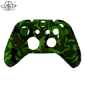 camo rubber skin for Xbox one controller S X silicone gamepad case
