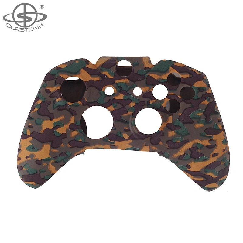 camo rubber skin for Xbox one controller S X silicone gamepad case