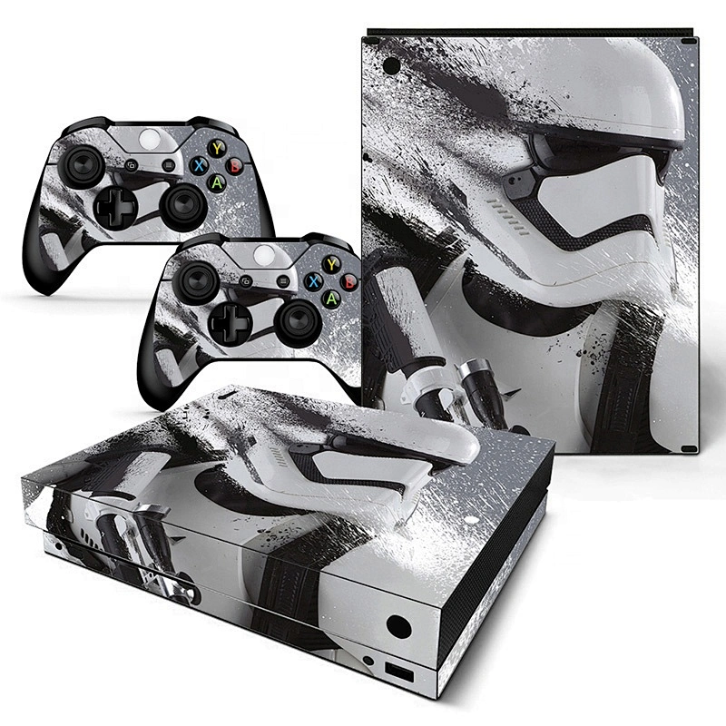 PVC Decals Cover Vinyl Skin Stickers for Xbox One X Console and Controller