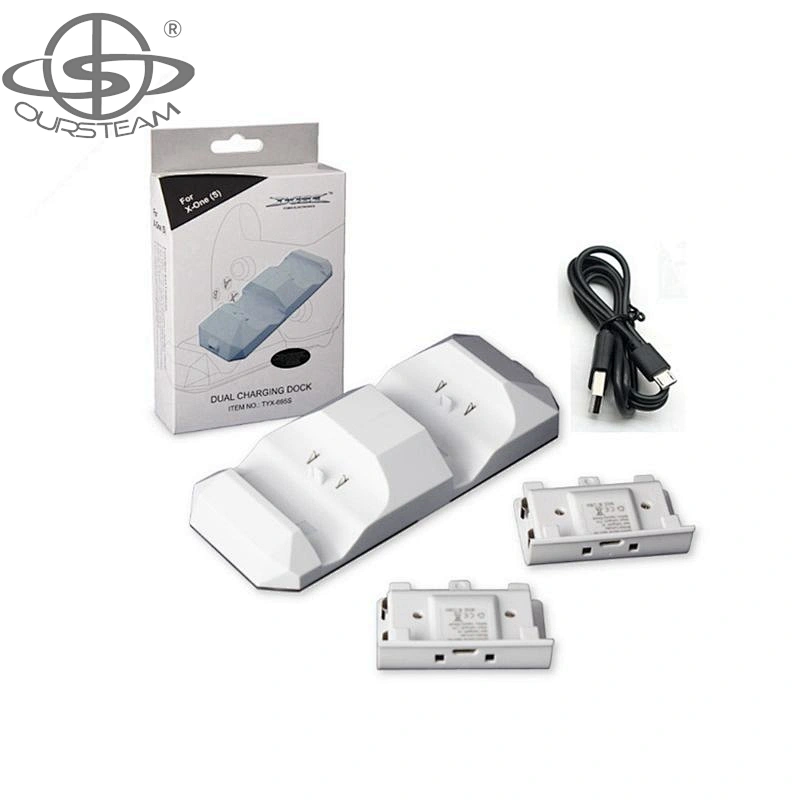 Dual Charging Dock Rechargeable Battery Pack for Xbox one S Controller