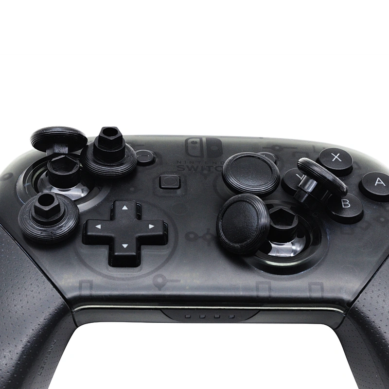 ABS Solid Removable Thumbstick Extender Button Mod Kit for Nintendo Switch Controller