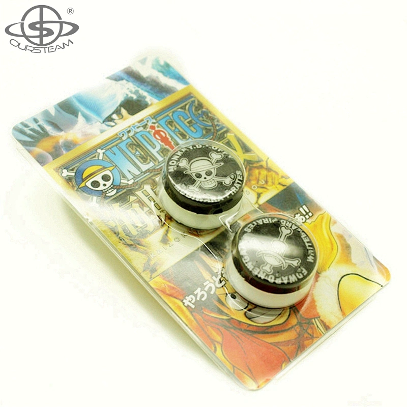 One piece silicone joystick caps for PS4 dualshock 4 controller parts yellow silicon analog