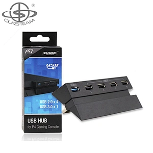 Game Accessories 5 Port USB Hub Adapter for PS4 Console