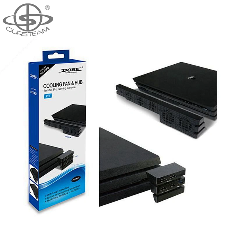 For Playstation 4 pro console for PS4 pro USB HUB Cooling fan