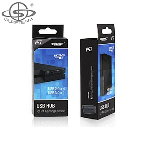 Game Accessories 5 Port USB Hub Adapter for PS4 Console