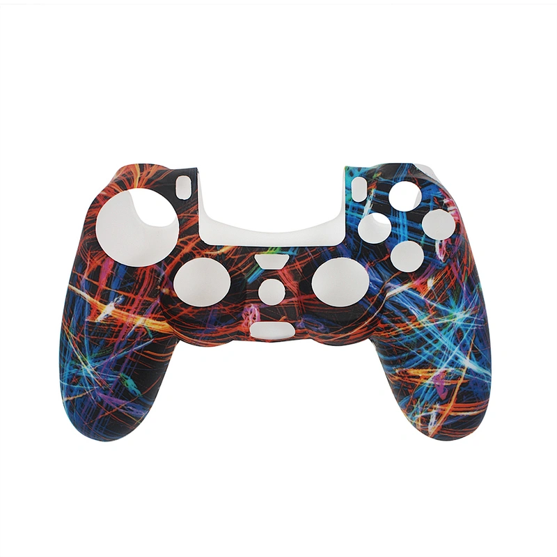 2023 Top Sale Custom Protections For PS4 Wireless Controller Sleeve Rubber Gel Soft Touch Silicone Case For Play Station 4