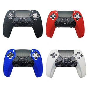 Game Controllers Solid Colors Silicone Cover Skin PS5 Controller Protective Casefor PS5 Edge Controller