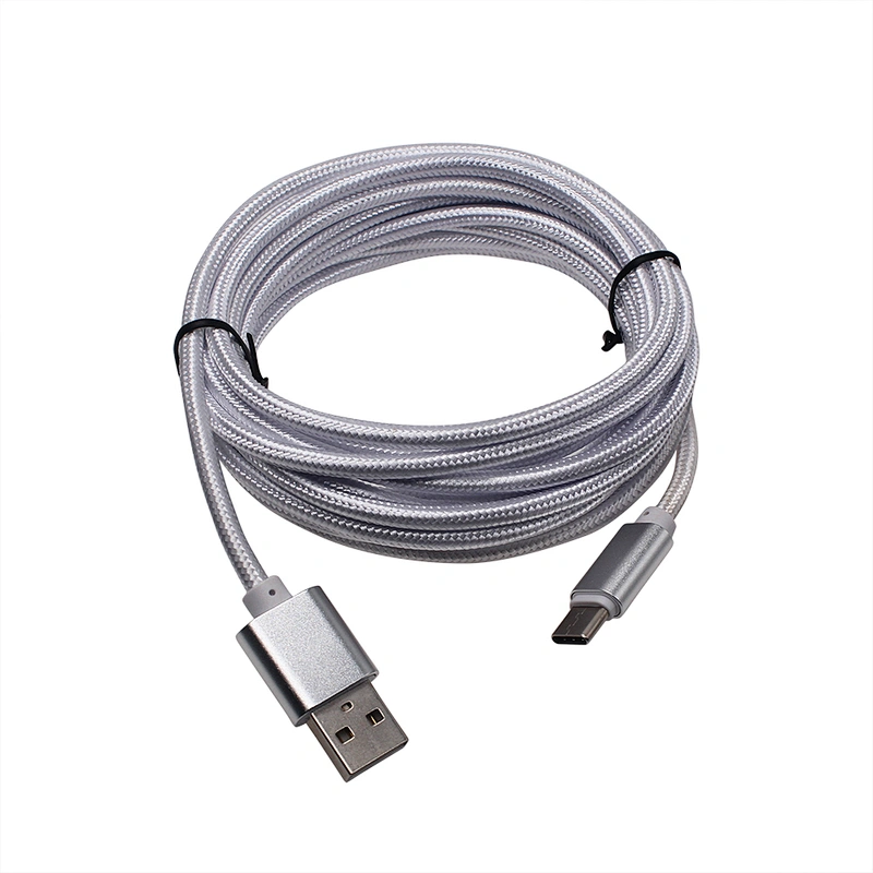 For PS5 3M 3A Fast Charging Data Cable For PS5 Controller Durable Portable Customized Plain Color For PS5 USB Charging Cables