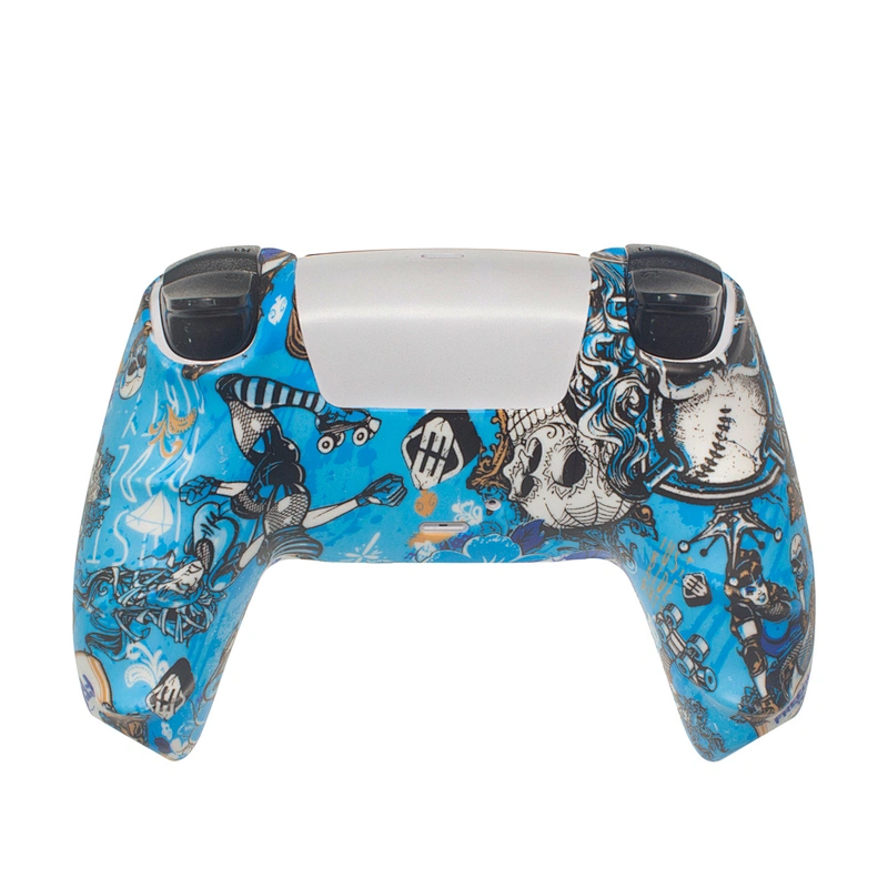 Custom Controller Silicone Case Anti-Slip Protective Cover Skin Soft Touch Case Protector for PS5 Controller