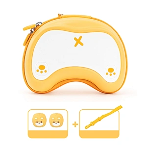 Yellow Color For PS5 Corgi handle bag Customized Logo Portable Waterproof Protective Bag For PS4 Game Pad
