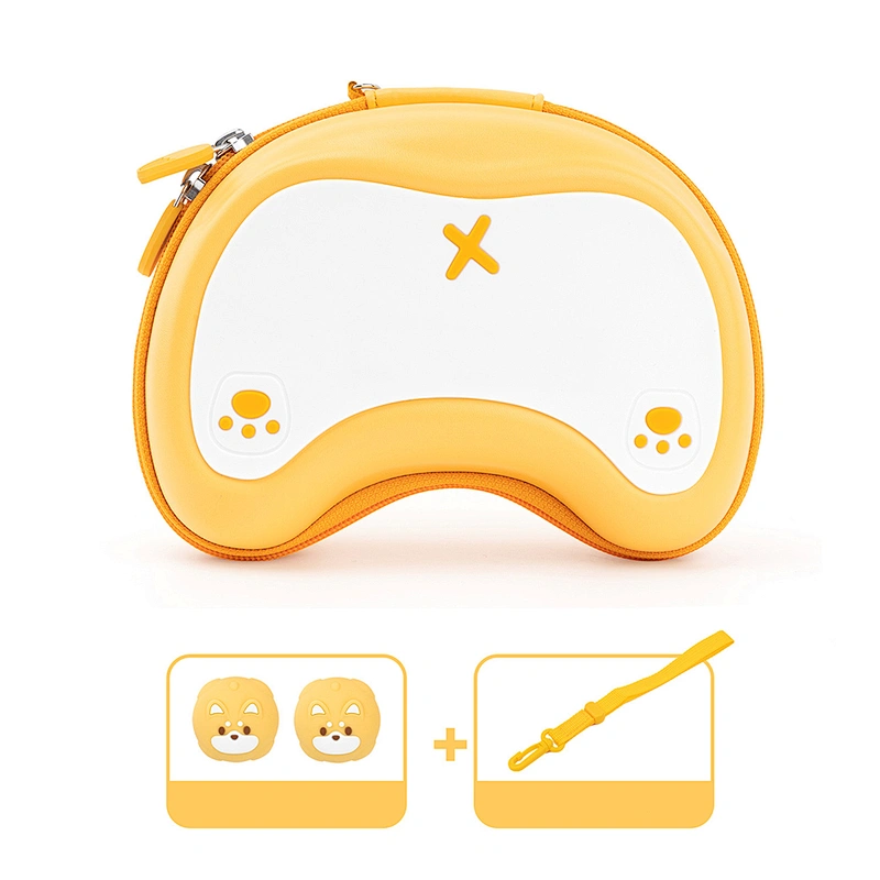 Yellow Color For PS5 Corgi handle bag Customized Logo Portable Waterproof Protective Bag For PS4 Game Pad