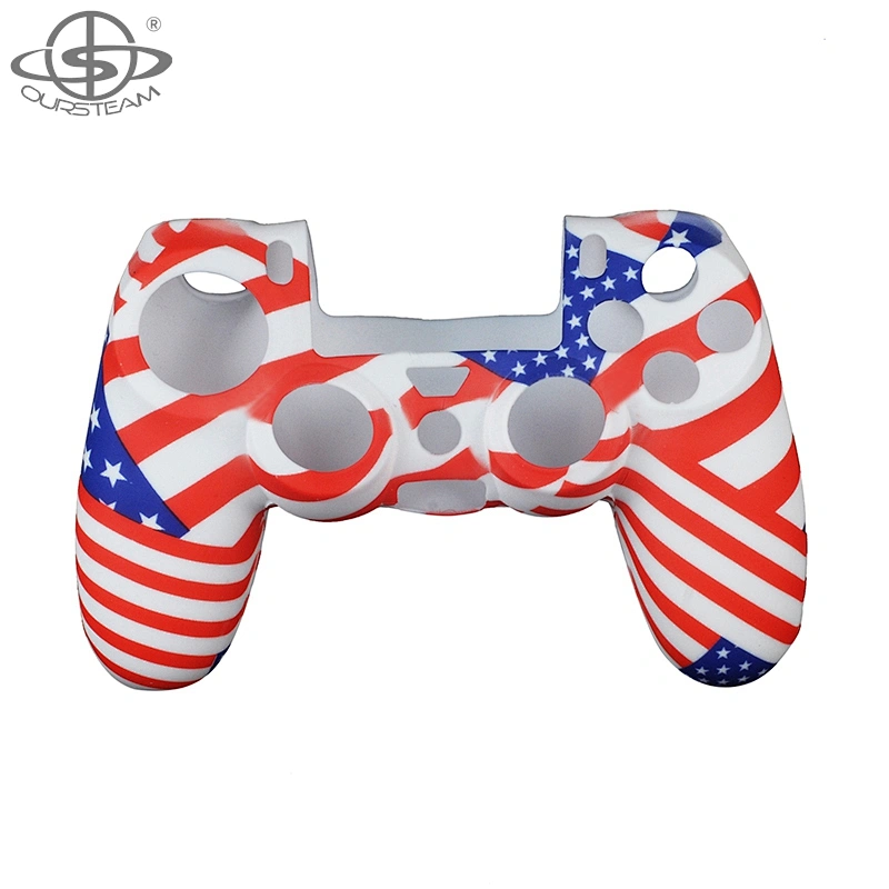 2023 Top Sale Custom Protections For PS4 Wireless Controller Sleeve Rubber Gel Soft Touch Silicone Case For Play Station 4