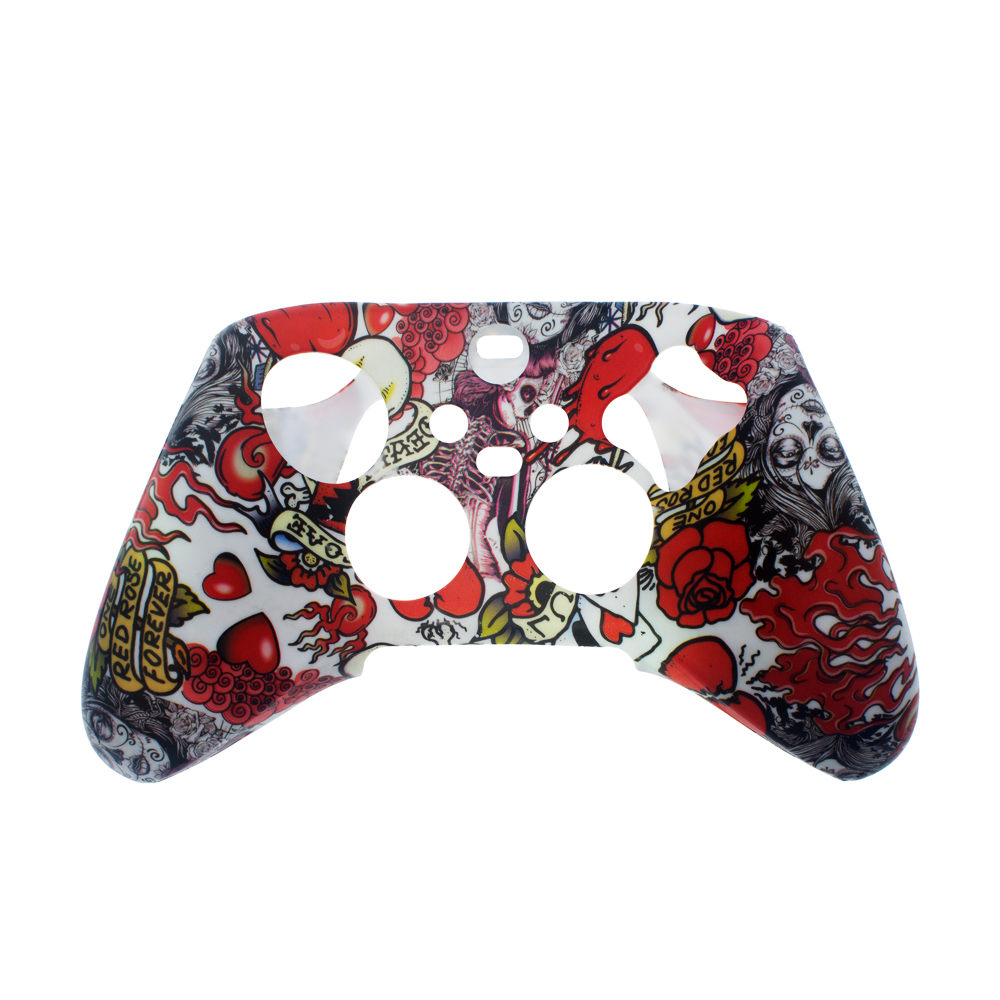 Customized Silicone Case For Xbox Series Front Back Shell For Xbox Series X S Controller Durable Protection Colorful Silicone