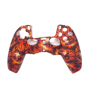 Manufacturer For PS5 Customized Silicone Case Front Back Side Smooth Silicone Case Grips Silicone Case For PS5 Controller