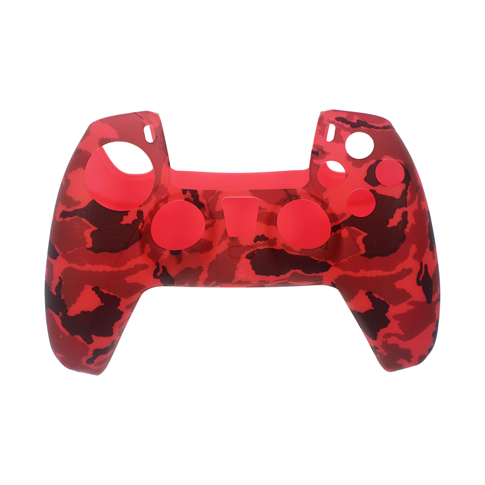 Manufacturer Game Protection Customized Anti Scratch Silicone Case For PS5 Wireless Controller Non Slip Protective Cases