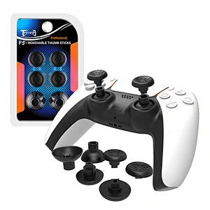 For PS5 Controller Buttons Thumb Stick Grips Buttons Accessories Soft Silicone Thumbstick Protective Joystick Cover