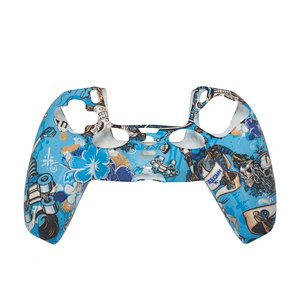 Custom Controller Silicone Case Anti-Slip Protective Cover Skin Soft Touch Case Protector for PS5 Controller